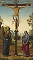 "St. John at the Crucifixion of Jesus" ("Santo Yohanes pada Penyaliban Yesus") dalam suatu Stabat Mater karya Pietro Perugino Roma, sekitar tahun 1482