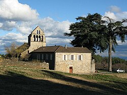 Skyline of Saint-André-Lachamp