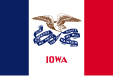 Flag of Iowa, USA