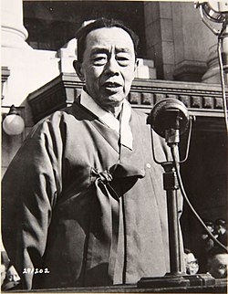 1946년 당시의 김규식