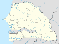 Mappa del Senegal