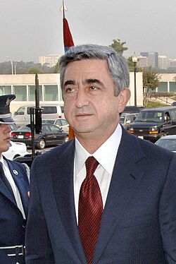 Serge Sargsian, Président arménien.