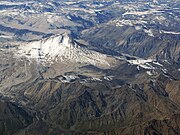 Aerial view of Cerro Azul