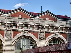 Hovedbygningen på Ellis Island Foto: Derek Jensen