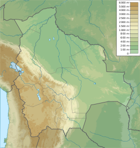 ubicada en Bolivia