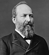 Afgevaardigde James Garfield uit Ohio Republikeinse Partij