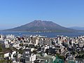 Sakurajima island view from Kagoshima city / 市街から望む桜島