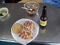 Español: Tostadas de ceviche