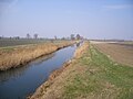 The Komárom-channel at Nový Goľáš (Gólyás)