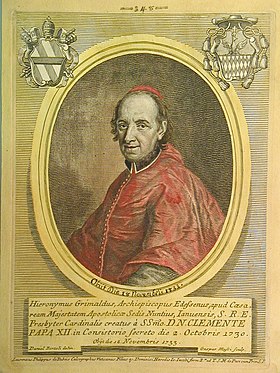 Image illustrative de l’article Girolamo Grimaldi (cardinal, 1730)