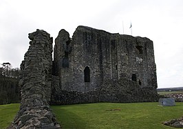 Dundonald Castle vanaf de binnenplaats