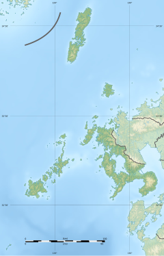 日島の位置（長崎県内）