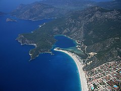 Playa de Ölüdeniz cerca Fethiye