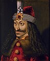 A Porträ vom Vlad Tepesch- Vlad III, Drăculea ausn Schloss Ambras, ana Aussnschtö vom weana Kunsthistorischm Museum.