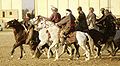 Bouzkachi afghan.