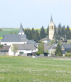 Skyline of Biebern