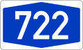 File:Bundesautobahn 722 number.svg