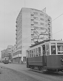 Здание страховой компании «Карьяла», достроенное в 1943 году