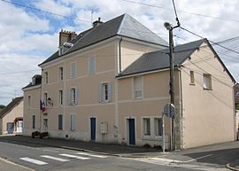 The town hall in Soulaires