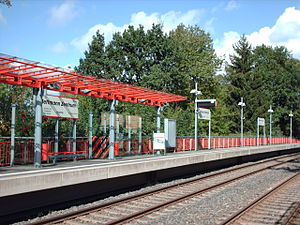 S-Bahn halte Mettmann Zentrum