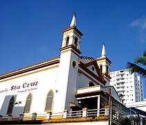 A Capela de Santa Cruz, construída em 1895 no Alto de Santana