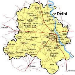 Khera Khurd Village located in North Delhi district in Delhi