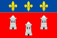 Flag of Tours, France