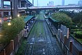 Overhead view of EDSA railway station