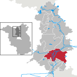 Oranienburg – Mappa