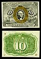 $0.10 - Fr.1246 George Washington.