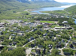 View of the village