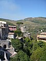 Vista di Tivoli con il tempio di Vesta sul fondo