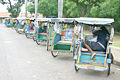 Becak di kota Bogor