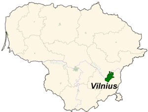 Panorama di Vilnius