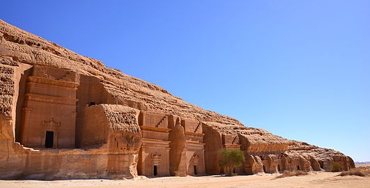 Rotsgrafte in Madain Saleh