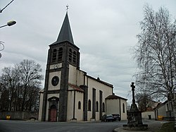 Skyline of Pessat-Villeneuve