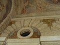 Dettaglio della decorazione della loggia