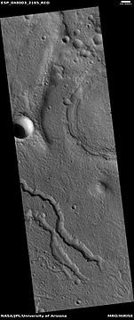 Channels, as seen by HiRISE under HiWish program