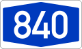 File:Bundesautobahn 840 number.svg