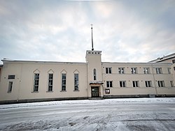 Pietarsaaren baptistikirkko Betania joulukuussa 2022.