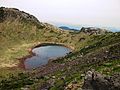 Crater lake at the top of the mountain (06/2008)