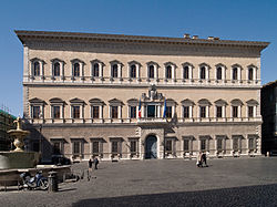 Palác Farnese v Římě