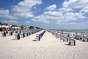 Strand in Grömitz