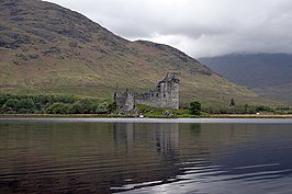 Kilchurn Castle vanaf het westen.