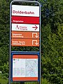 Schild an der Bergstation (2019)