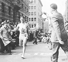 Gérard Côté wint de Boston Marathon in 1940.