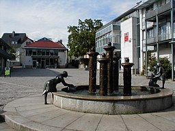 Torg i Hösbach.