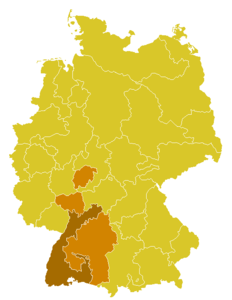 Koartn vo da Kiraprovinz Freiburg