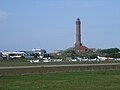 Flugplatz und Leuchtturm