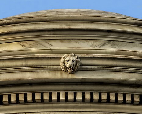 Architectural detail from the Mausoleum of Henry and Arabella Huntington